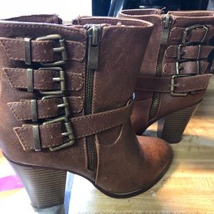 Just fab heeled booties